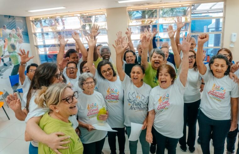 DE BEM COM A VIDA: CORAL DA UBS ALVES DIAS, EM SÃO BERNARDO, PROMOVE INTERAÇÃO E QUALIDADE DE VIDA