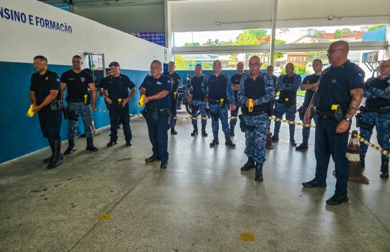 GCM DE SÃO CAETANO INICIA TREINAMENTO INTERNO DE USO DIFERENCIADO DA FORÇA