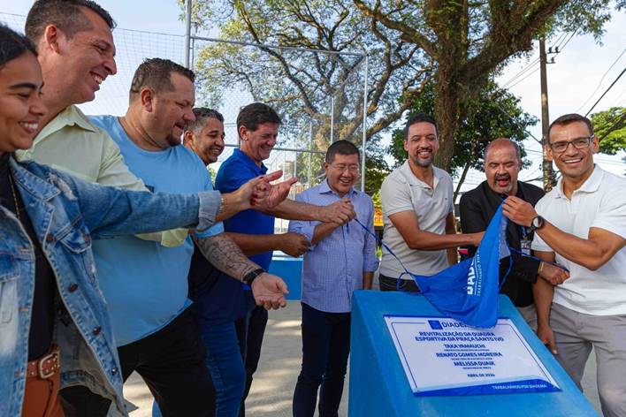 PREFEITURA DE DIADEMA ENTREGA A SEXTA REVITALIZAÇÃO DE PRAÇAS ESTE ANO