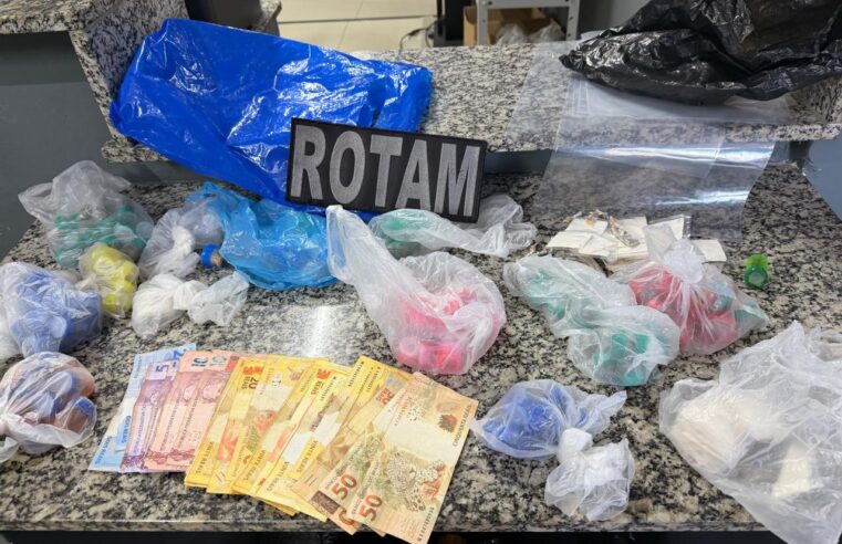 GCM DE DIADEMA PRENDE SUSPEITO DE TRÁFICO NO BAIRRO SERRARIA