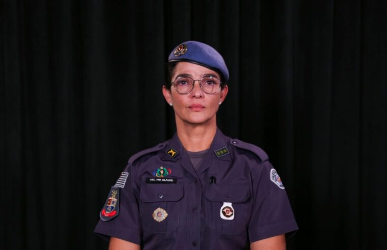 PELA PRIMEIRA VEZ NA HISTÓRIA, UMA MULHER ASSUME O COMANDO-GERAL DA PM DE SP: CORONEL GLAUCE CAVALLI VAI CHEFIAR A CORPORAÇÃO