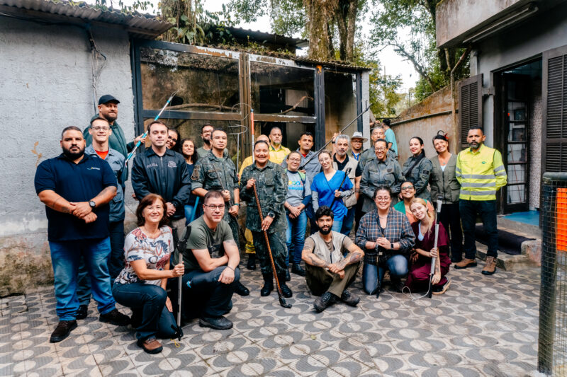 S&Atilde;O BERNARDO REALIZA CURSO SOBRE MANEJO DE ANIMAIS SILVESTRES NO ZOOL&Oacute;GICO DO ESTORIL
