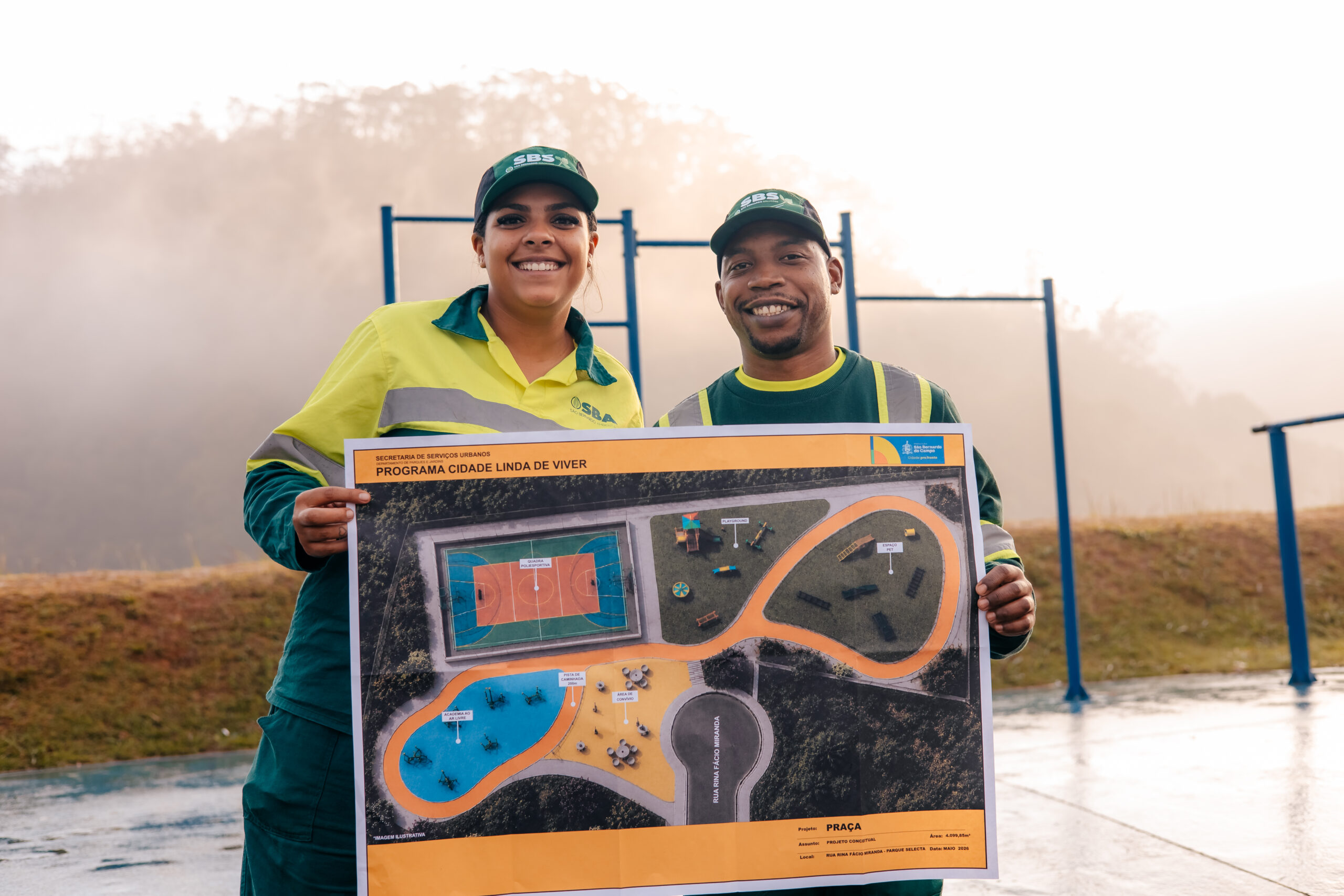 SÃO BERNARDO INVESTE R$ 1,4 MILHÃO EM LAZER E INFRAESTRUTURA NO BAIRRO SELECTA 