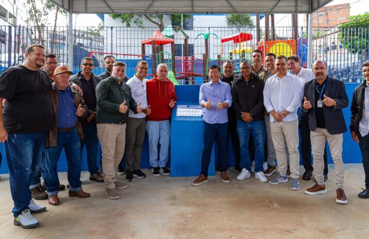 BAIRRO CASA GRANDE RECEBE MELHORIAS EM ESPORTE, LAZER E INFRAESTRUTURA