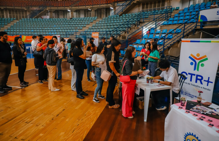 SÃO BERNARDO TERÁ FEIRÃO DE EMPREGO COM MAIS DE 7 MIL VAGAS NESTA SEXTA-FEIRA