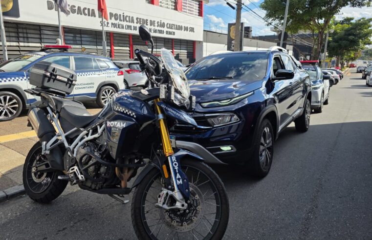 AÇÃO INTEGRADA ENTRE SMART SANCA E GCM DE SÃO CAETANO RECUPERA CAMINHONETE FURTADA NA CAPITAL