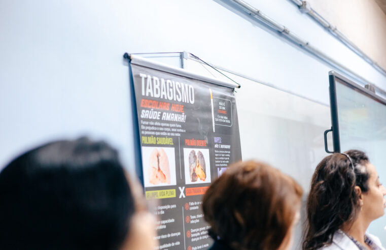 UBS BATISTINI REALIZA PALESTRA SOBRE TABAGISMO PARA ESTUDANTES DA EJA EM SÃO BERNARDO