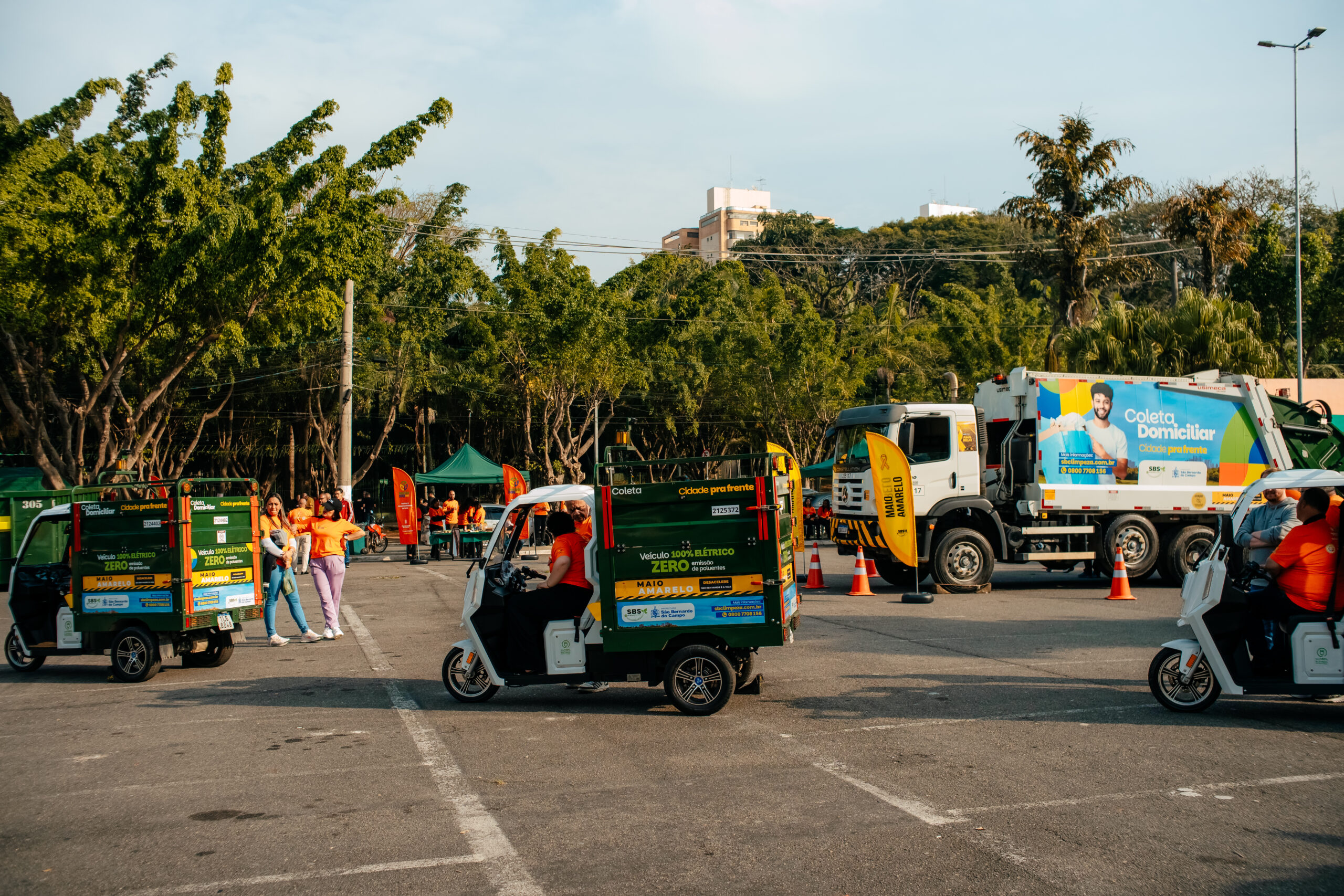 2ª EDIÇÃO DO RECICLA DAY SÃO BERNARDO RECOLHE CERCA DE 180 TONELADAS DE RESÍDUOS