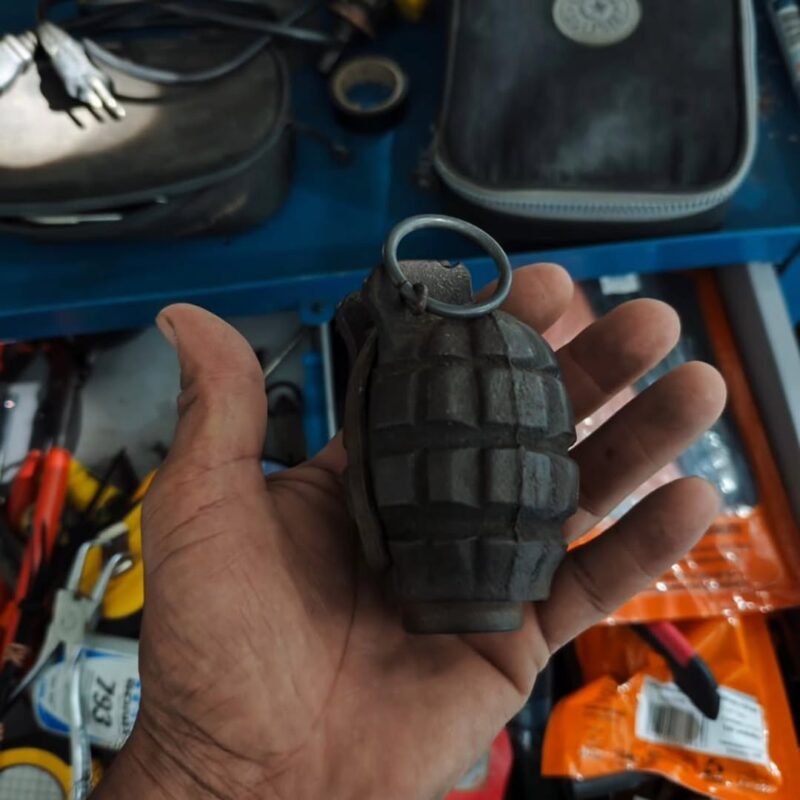 GATE &Eacute; ACIONADO AP&Oacute;S GRANADA SER ENCONTRADA EM UNIDADE DO EX&Eacute;RCITO DA SALVA&Ccedil;&Atilde;O EM SBC; ARTEFATO ESTAVA DESATIVADO