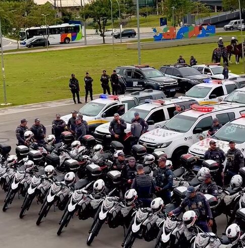 MEGAOPERAÇÃO DA PM E GCM NO PAÇO DE SÃO BERNARDO