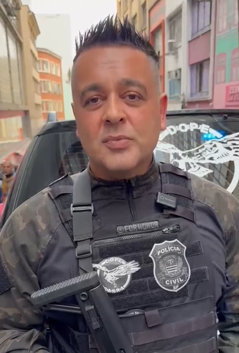 DELEGADO DO GARRA/DOPE DETALHA TIROTEIO NA ESTAÇÃO SÃO BENTO