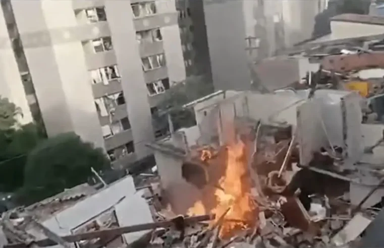 HOMEM MORRE APÓS EXPLOSÃO NO JAGUARÉ; TUBULAÇÃO DE GÁS FOI ATINGIDA DURANTE OBRA DA SABESP