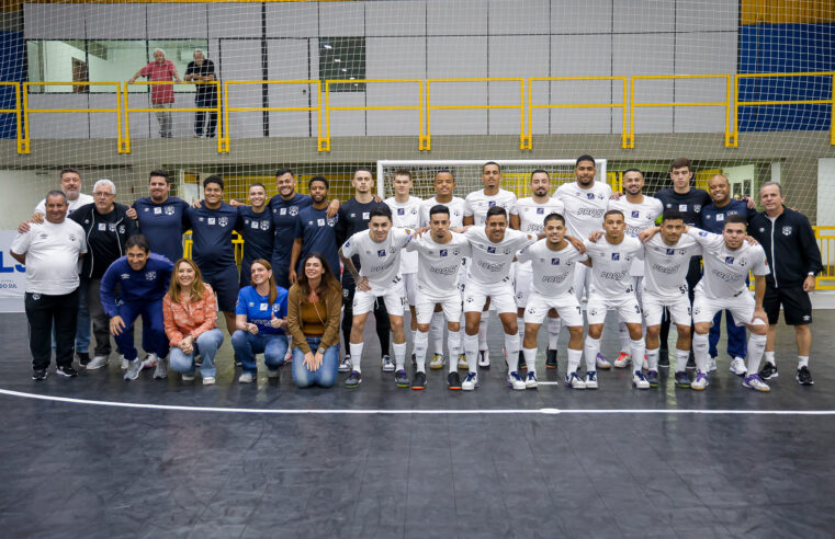 SEMANA CHEIA COM TRÊS JOGOS DA LIGA SÃO CAETANO DE FUTSAL NO GINÁSIO JOAQUIM CAMBAÚVA RABELLO