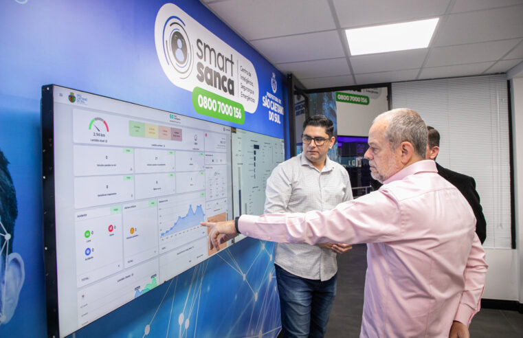 SMART SANCA INTEGRA NOVOS APARELHOS E SOMA MAIS DE 700 CÂMERAS DE VIDEOMONITORAMENTO