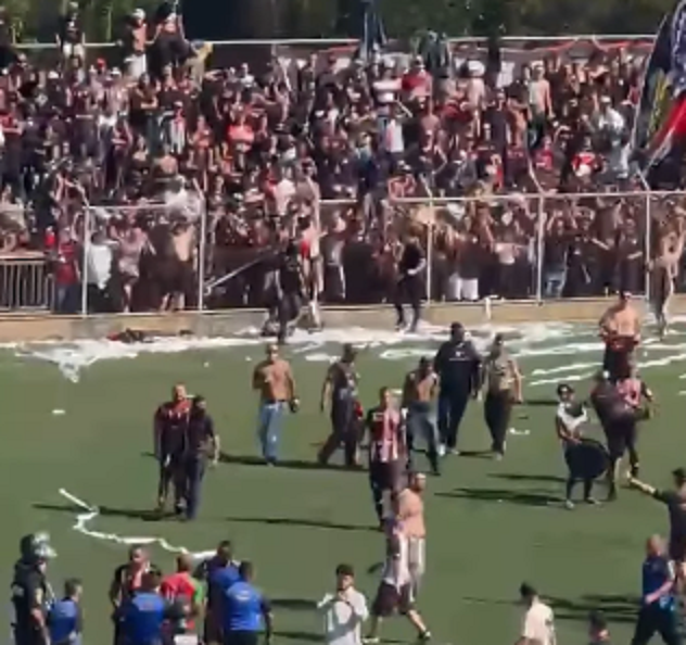 CONFUSÃO GENERALIZADA MARCA SEMIFINAL DA LIGA ESPECIAL NO BAETÃO; PREFEITURA NOTIFICA A LIGA