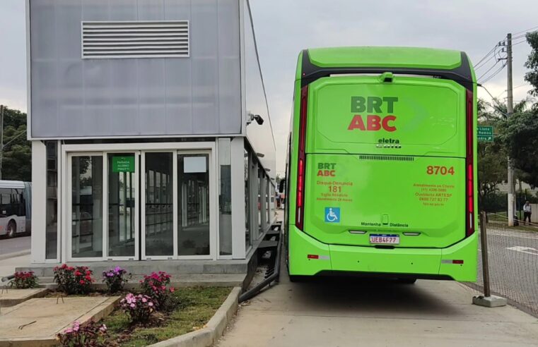 BRT-ABC ALCANÇA 10 KM CONCLUÍDOS E TEM PRIMEIRA FASE FINALIZADA