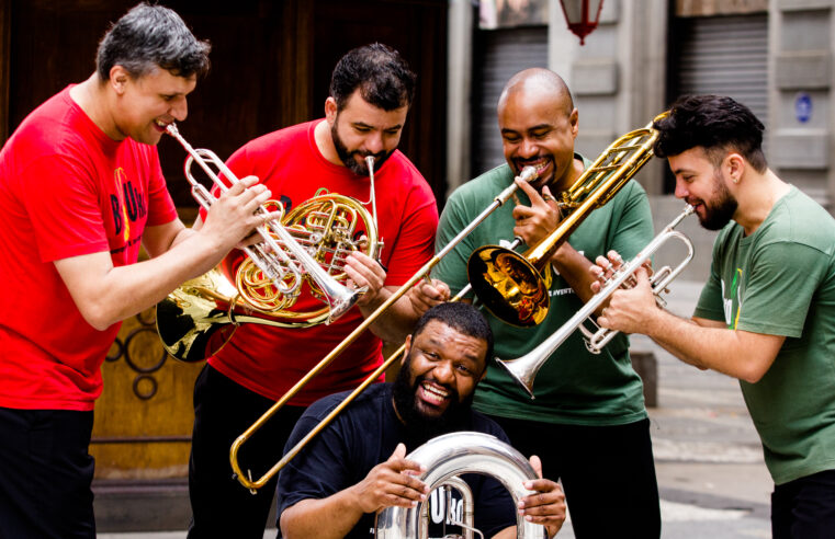 PROJETO CONCERTOS CAMPESTRES APRESENTA QUINTETO BRASSUKA EM NOVA EDIÇÃO GRATUITA EM DIADEMA
