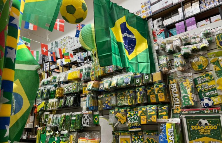 ESTREIA DO BRASIL NA COPA, SÁBADO, (13), IMPULSIONA VENDAS NO COMÉRCIO EM SÃO BERNARDO, ESTIMA ACISBEC
