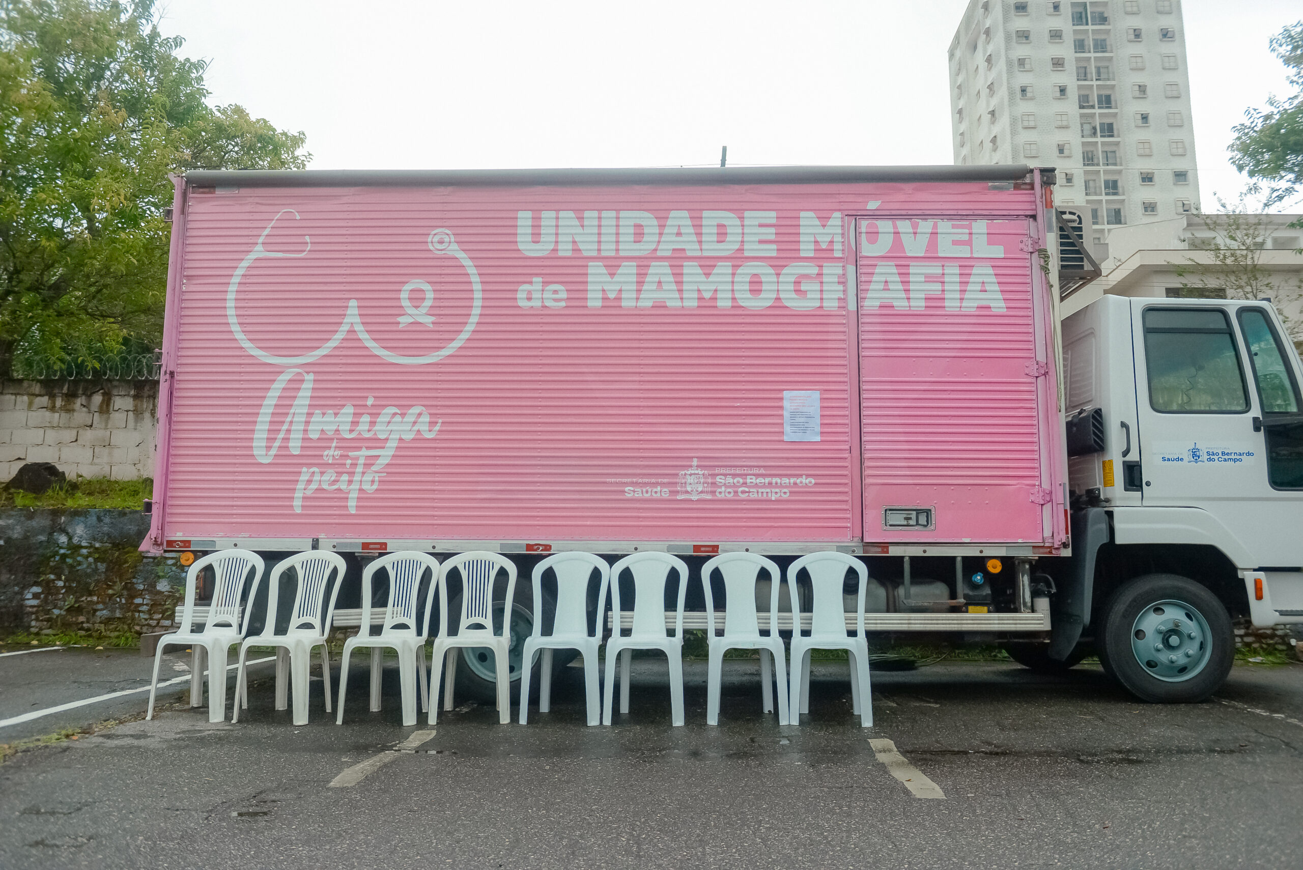 CARRETA DA MAMOGRAFIA PERCORRE 11 ENDEREÇOS DE SÃO BERNARDO NO MÊS DE JUNHO