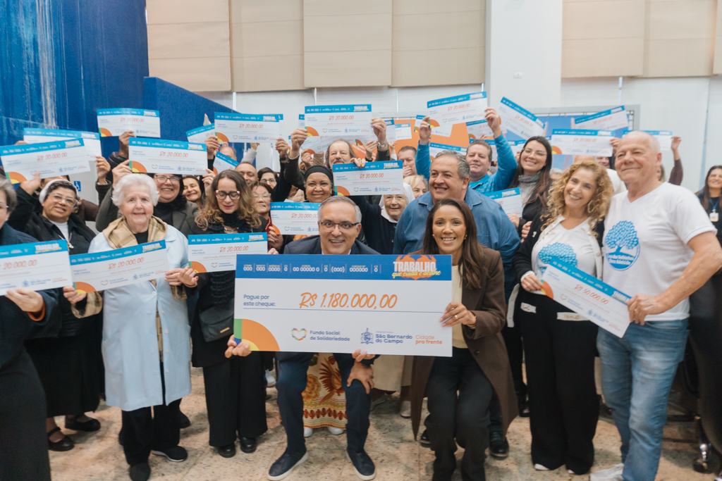 COM NOVO MODELO DE SUBVENÇÃO, PREFEITURA DE SÃO BERNARDO REPASSA RECURSOS CAPTADOS PELO FUNDO DE SOLIDARIEDADE A ENTIDADES SOCIAIS