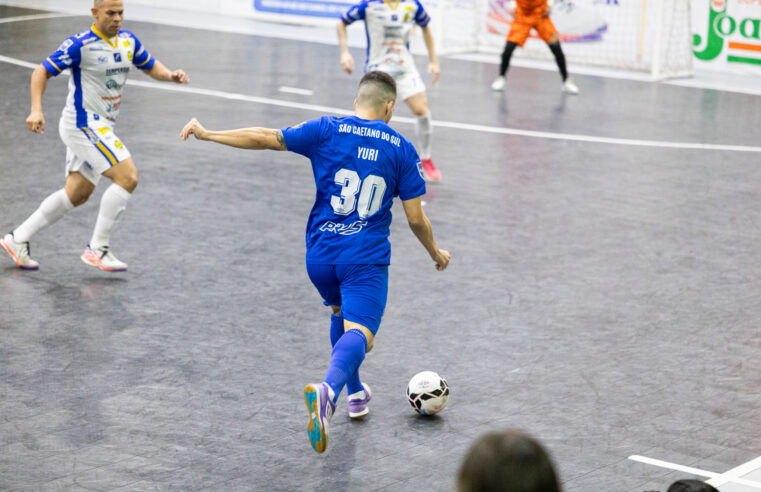 LIGA SÃO CAETANO VENCE DRACENA E SE TORNA LÍDER DA LIGA NACIONAL SILVER DE FUTSAL
