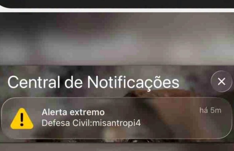 ALERTA FALSO DA DEFESA CIVIL ASSUSTA MORADORES E SISTEMA É SUSPENSO APÓS INVASÃO HACKER
