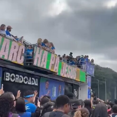 MARCHA PARA JESUS REÚNE EVANGÉLICOS NO FERIADO DE CORPUS CHRISTI EM SÃO PAULO