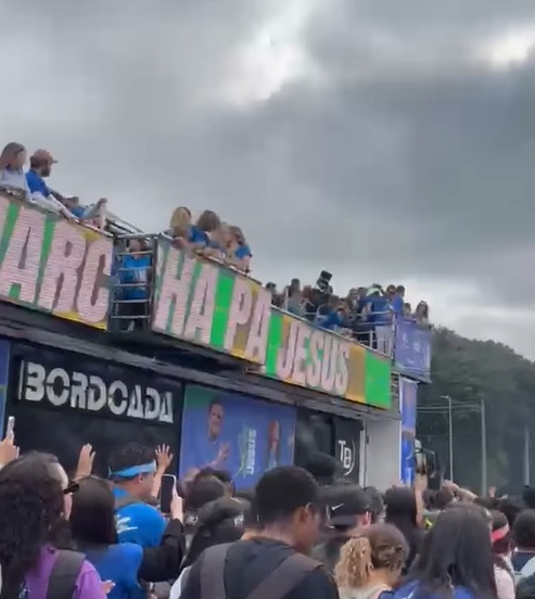 MARCHA PARA JESUS REÚNE EVANGÉLICOS NO FERIADO DE CORPUS CHRISTI EM SÃO PAULO