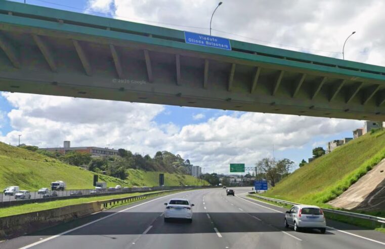 VIADUTO DO KM 15 DA IMIGRANTES VIRA ALVO DE DISPUTA POLÍTICA APÓS HOMENAGEM À MÃE DE BOLSONARO