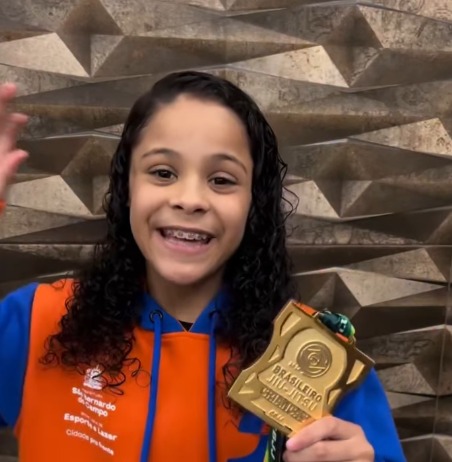 ATLETA DE SÃO BERNARDO, REBECA BEM-TE-VI É BICAMPEÃ BRASILEIRA DE JIU-JÍTSU