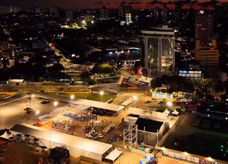 QUASE TUDO PRONTO PARA O ARRAIÁ DO PAÇO EM SÃO BERNARDO