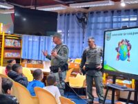GCM AMBIENTAL DE SÃO BERNARDO PROMOVE PALESTRA DE EDUCAÇÃO AMBIENTAL PARA ALUNOS DE EMEB NO BATISTINI