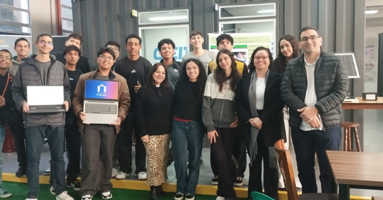 ETEC LAURO GOMES LEVA INOVAÇÃO E PROTAGONISMO ESTUDANTIL AO WORKSHOP DO ECOSSISTEMA LOCAL DE INOVAÇÃO