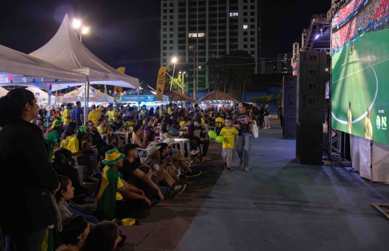 TELÃO NO CENTRO DE DIADEMA VAI TRANSMITIR BRASIL X HAITI, NA SEXTA (19/6)