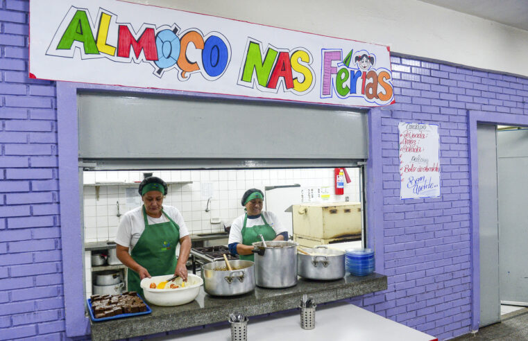 ESCOLAS ESTADUAIS DE SP OFERECEM ALMOÇO GRATUITO DURANTE AS FÉRIAS; CADASTRO VAI ATÉ SEXTA-FEIRA (26)