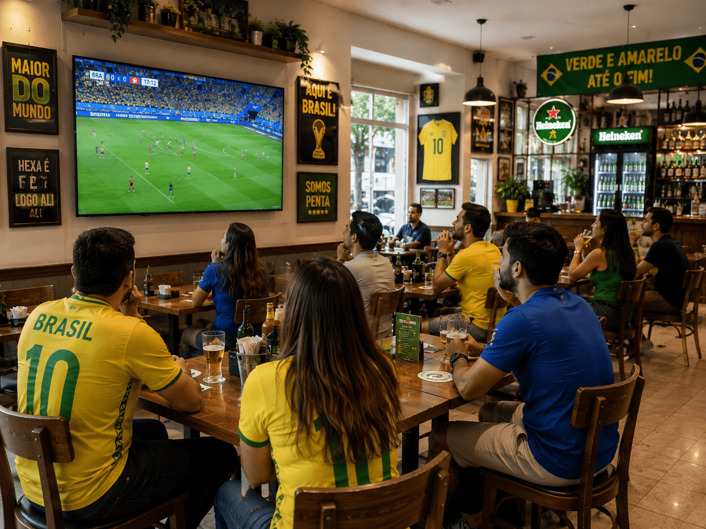 MAIORIA DOS BARES E RESTAURANTES ESPERA FATURAR ATÉ 20% A MAIS COM A COPA DO MUNDO