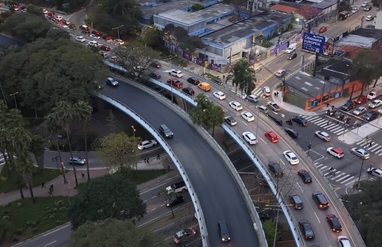 SANTO ANDRÉ ANTECIPA OBRAS E LIBERA TRÂNSITO DO VIADUTO JUSCELINO KUBITSCHEK NO SENTIDO BAIRRO JARDIM