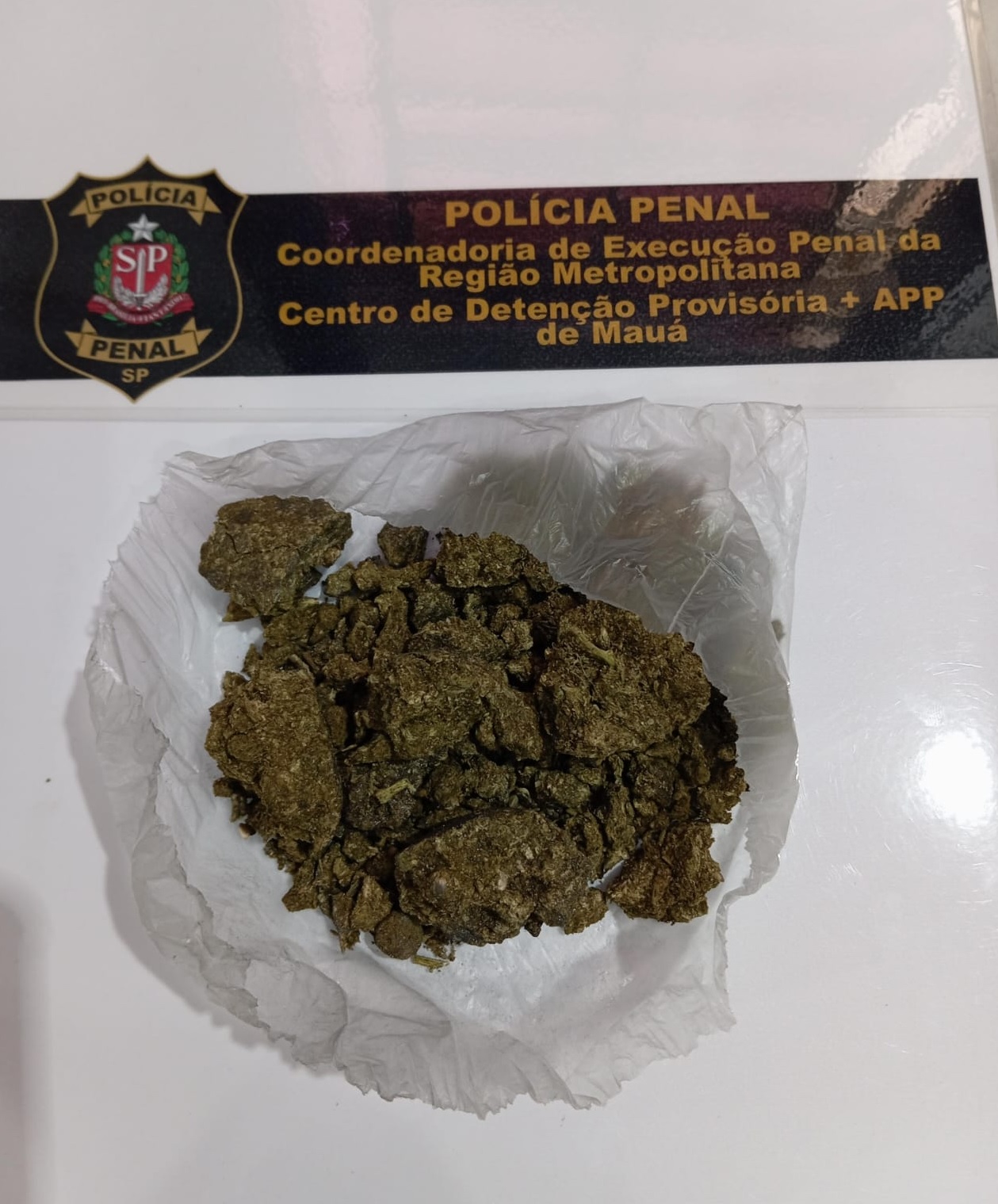 POLICIAIS PENAIS DOS CDPS DE MAUÁ E DE SANTO ANDRÉ IMPEDEM A ENTRADA DE VISITANTES QUE TENTAVAM LEVAR DROGAS PARA DENTRO DOS ESTABELECIMENTOS PENAIS