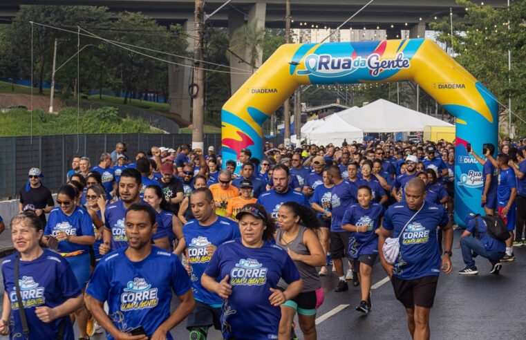1ª EDIÇÃO DA CORRIDA DA FAMÍLIA PROMOVE ESPORTE, INTEGRAÇÃO E HÁBITOS SAUDÁVEIS NESTE DOMINGO EM DIADEMA