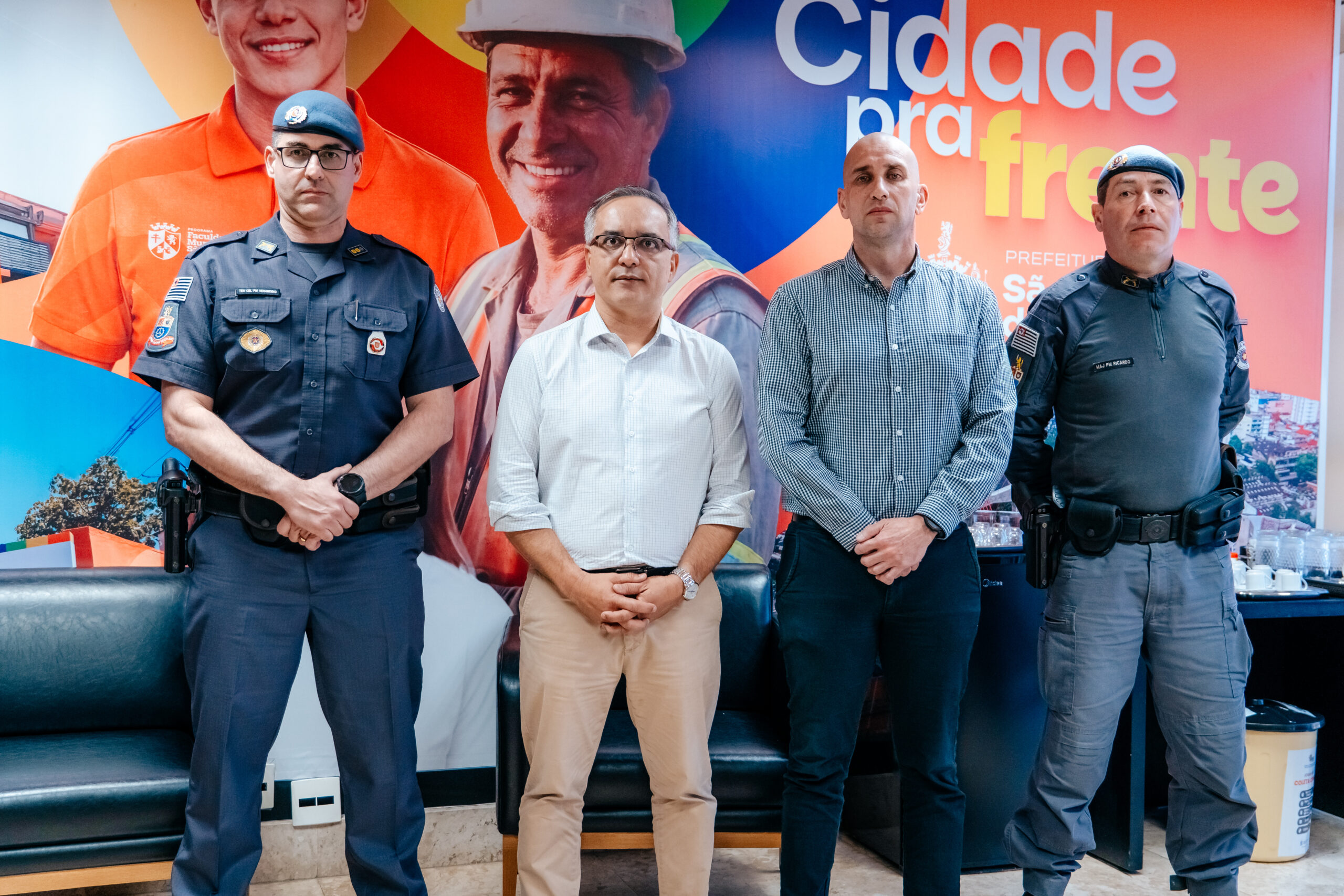 PARCERIA DA PREFEITURA DE SÃO BERNARDO COM A POLÍCIA MILITAR VAI FORTALECER AÇÕES DE SEGURANÇA NO MUNICÍPIO