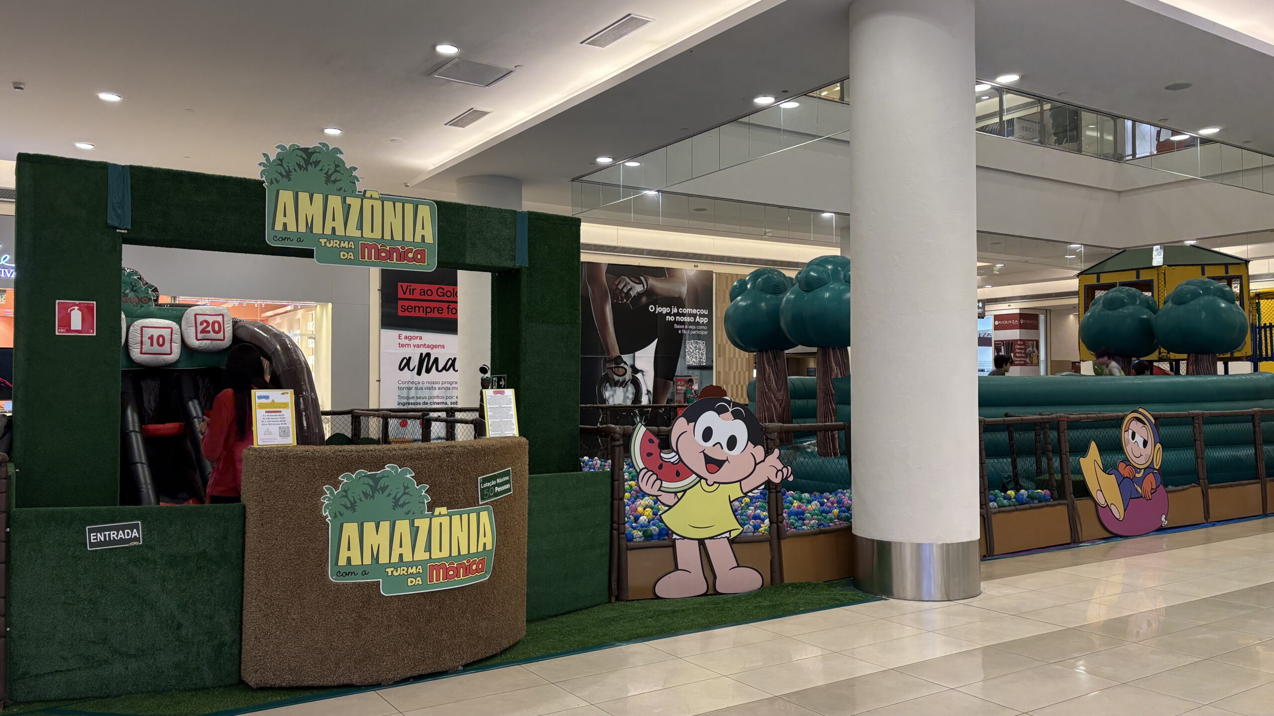 A FLORESTA INVADE O ABC: “AMAZÔNIA COM A TURMA DA MÔNICA” CHEGA AO GOLDEN SQUARE SHOPPING