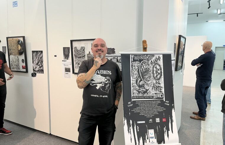 SECRETARIA DE CULTURA DE SÃO CAETANO ABRE A EXPOSIÇÃO O LADO B DA ARTE COM CAPAS DE DISCOS UNDERGROUND