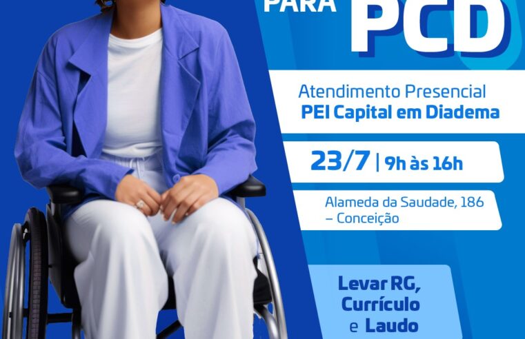 EVENTO EM DIADEMA APROXIMA PESSOAS COM DEFICIÊNCIA DE VAGAS NO MERCADO DE TRABALHO