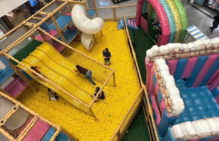 SHOPPING ABC RECEBE O PIPOCAS PARK, ATRAÇÃO INFANTIL REPLETA DE DIVERSÃO