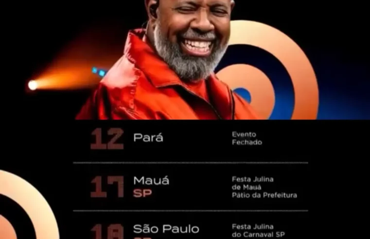 PÉRICLES CONFIRMA SHOW EM MAUÁ NO DIA 17 DE JULHO