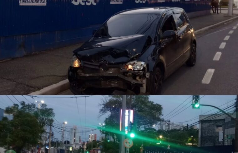ALERTA DE TRÂNSITO: ACIDENTE ENTRE DOIS VEÍCULOS NA LUCAS NOGUEIRA GARCEZ COM A RUA ATLÂNTICA