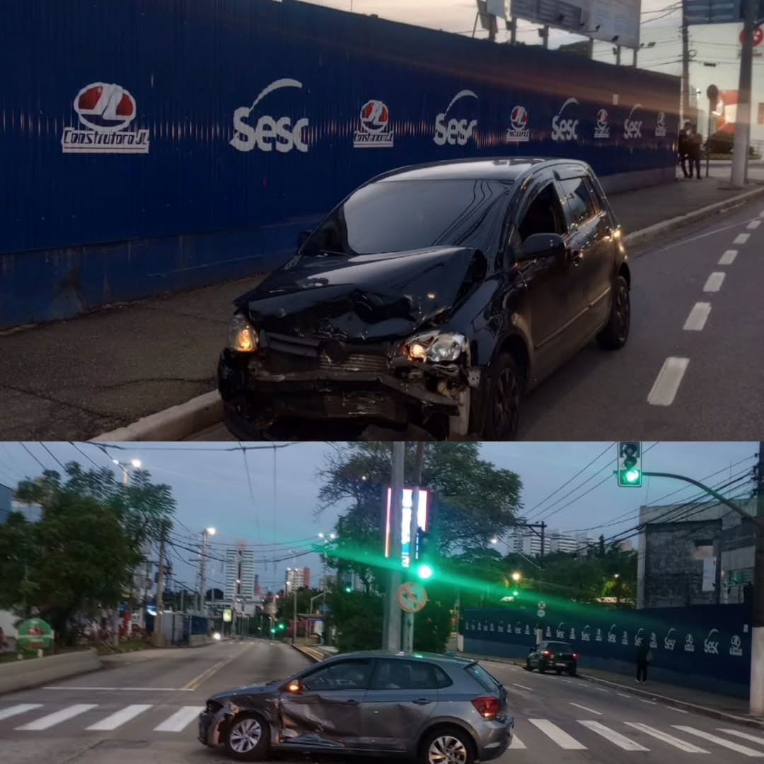 ALERTA DE TRÂNSITO: ACIDENTE ENTRE DOIS VEÍCULOS NA LUCAS NOGUEIRA GARCEZ COM A RUA ATLÂNTICA