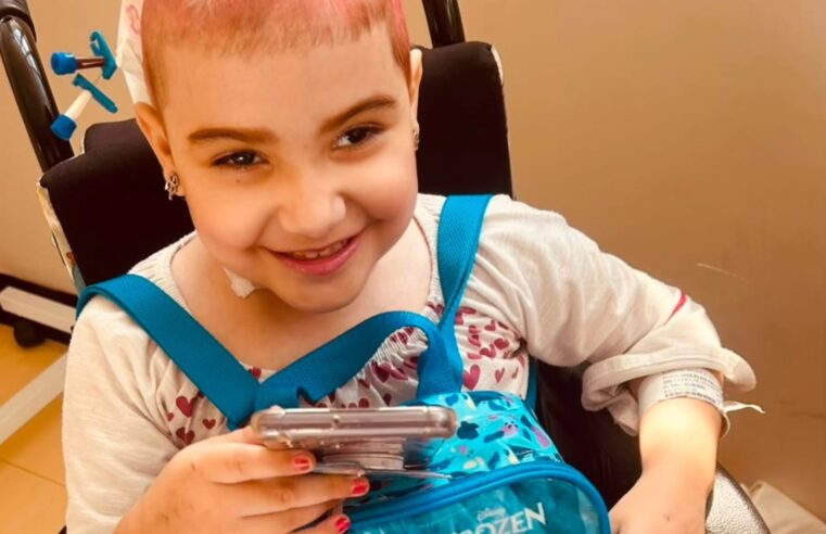 JAQUELINE, DE 4 ANOS, DO RIACHO GRANDE, PRECISA DE 10 DOADORES DE SANGUE; FAMÍLIA FAZ APELO
