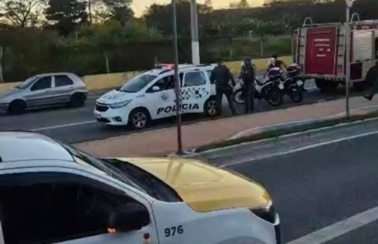 CORPO DE BOMBEIROS CONFIRMA MORTE DE MOTOCICLISTA APÓS ACIDENTE NA ESTRADA DOS ALVARENGAS, EM SÃO BERNARDO