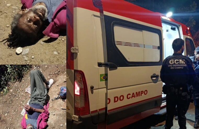 HOMEM DESORIENTADO ENCONTRADO NA ESTRADA DO MONTANHÃO É SOCORRIDO AO HOSPITAL DE URGÊNCIA